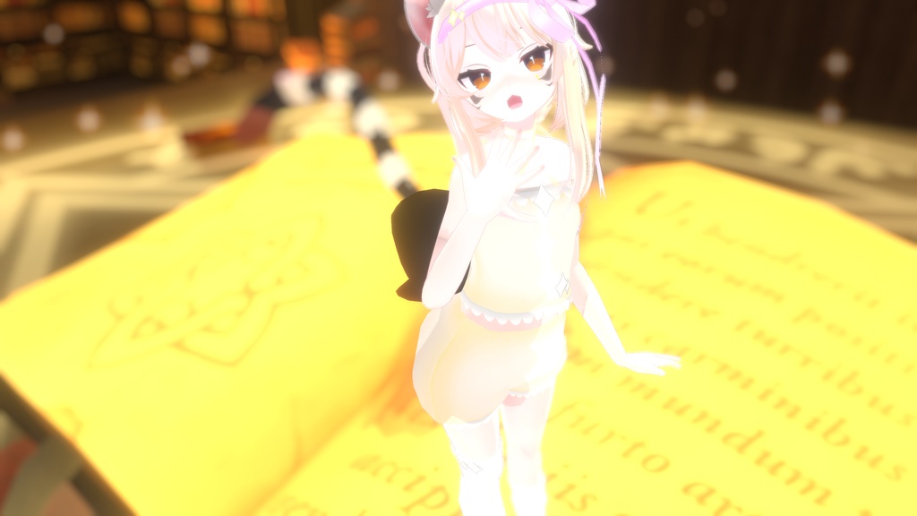 まほうしょーじょ風ランジェリーパジャマ【11アバター対応】【パーティクル付き】