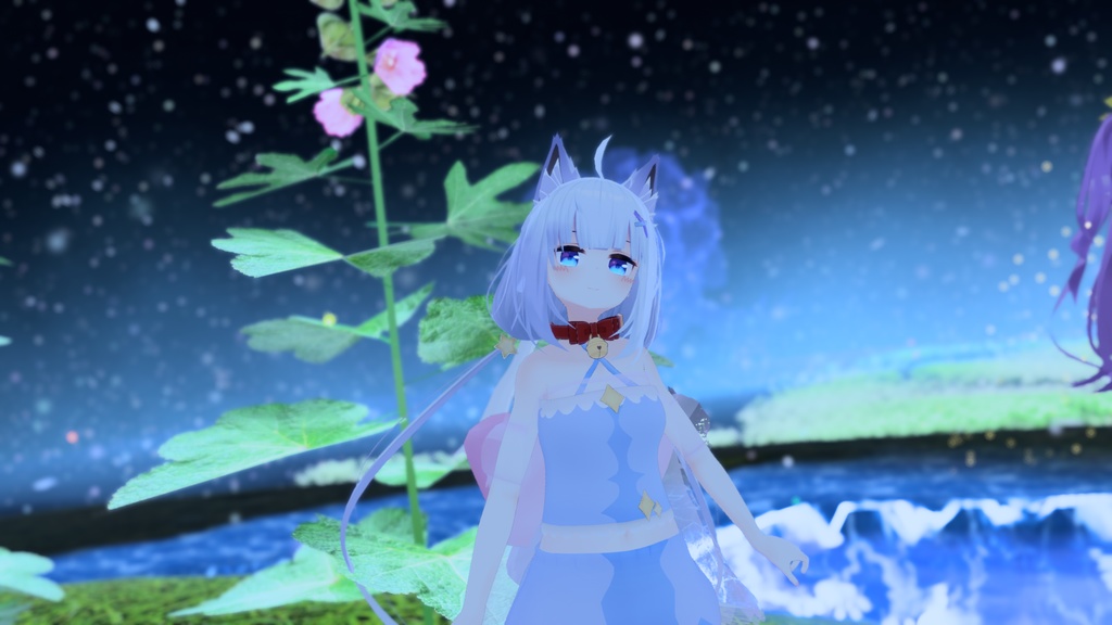 まほうしょーじょ風ランジェリーパジャマ【11アバター対応】【パーティクル付き】