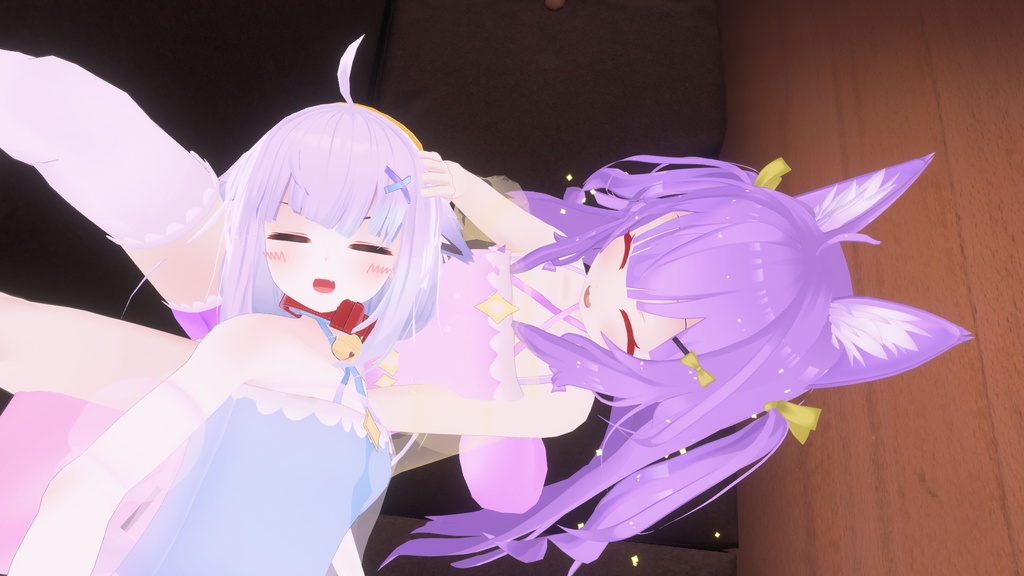 まほうしょーじょ風ランジェリーパジャマ【11アバター対応】【パーティクル付き】