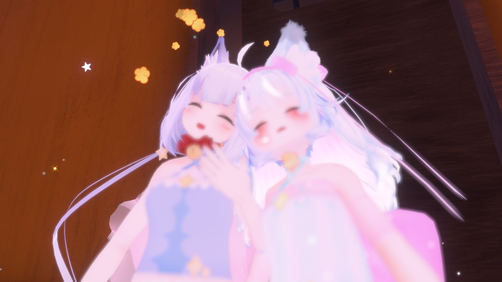 まほうしょーじょ風ランジェリーパジャマ【11アバター対応】【パーティクル付き】