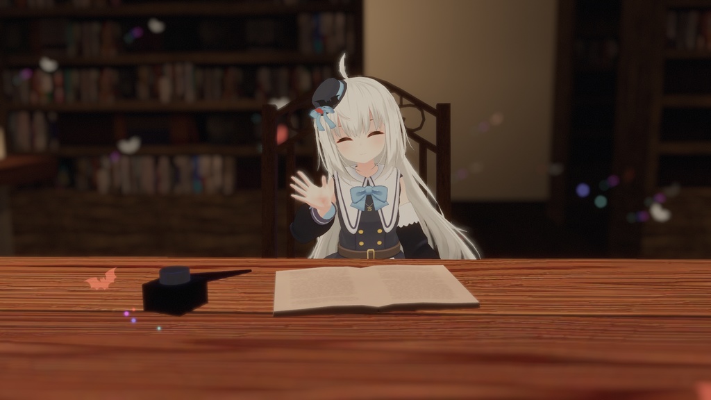 お忍びヴァンパイアドレス【20アバター対応】【パーティクル付き】