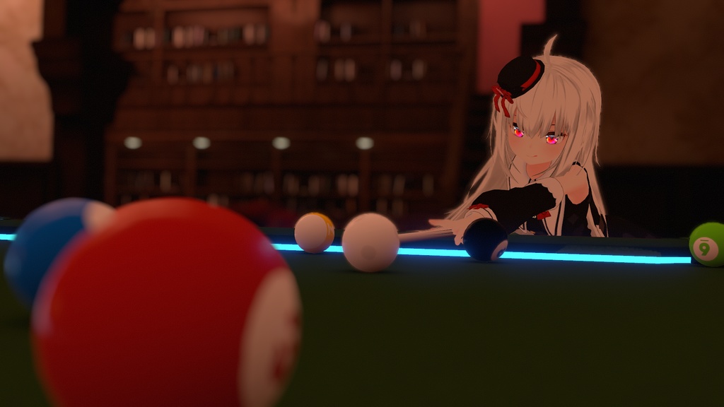 お忍びヴァンパイアドレス【20アバター対応】【パーティクル付き】