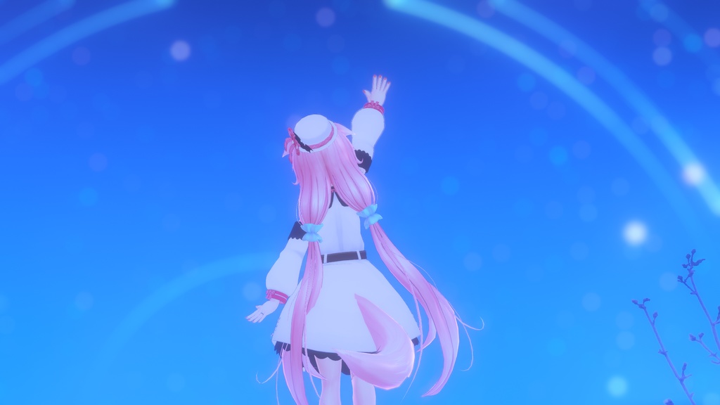 お忍びヴァンパイアドレス【20アバター対応】【パーティクル付き】