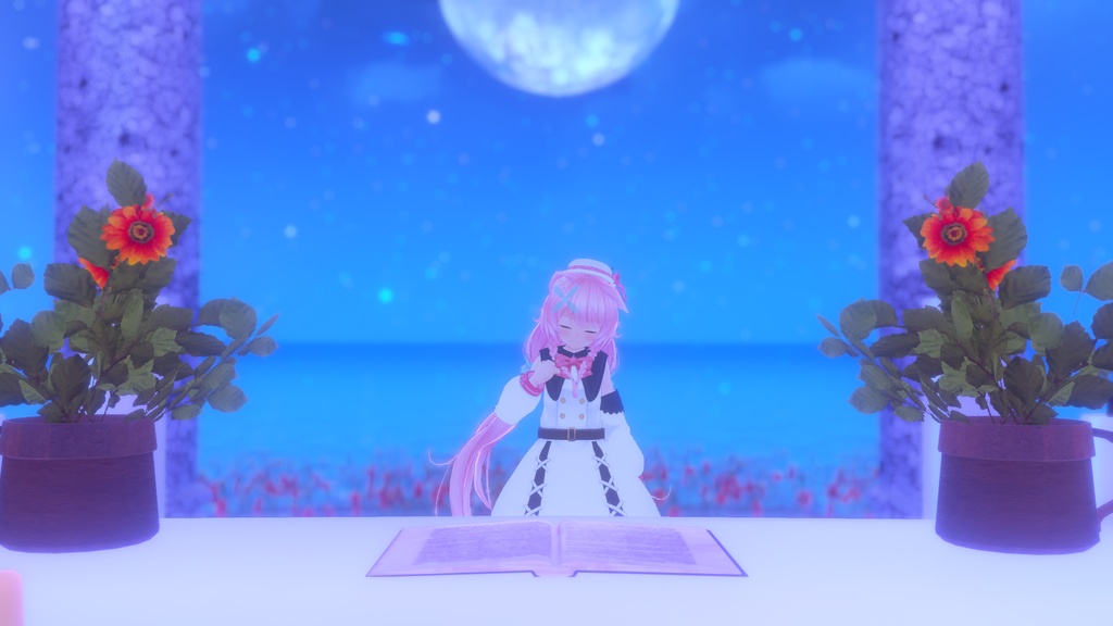 お忍びヴァンパイアドレス【20アバター対応】【パーティクル付き】