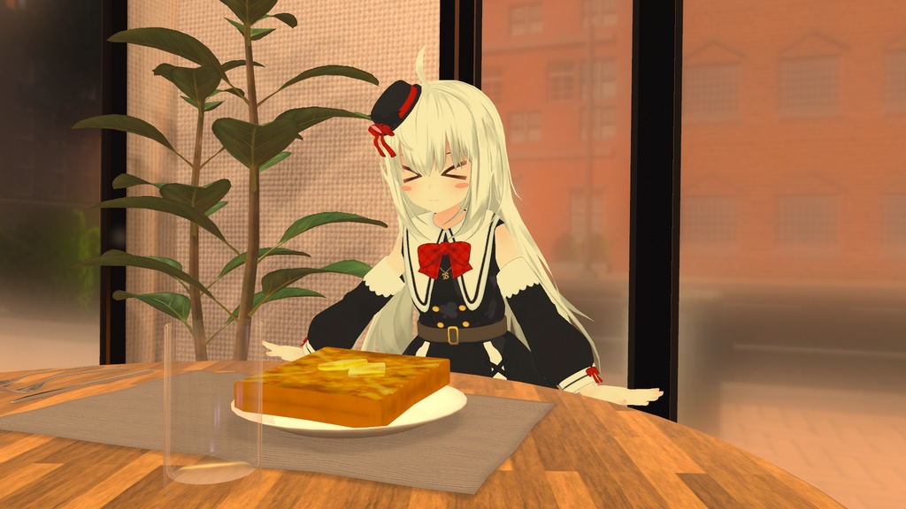 お忍びヴァンパイアドレス【20アバター対応】【パーティクル付き】