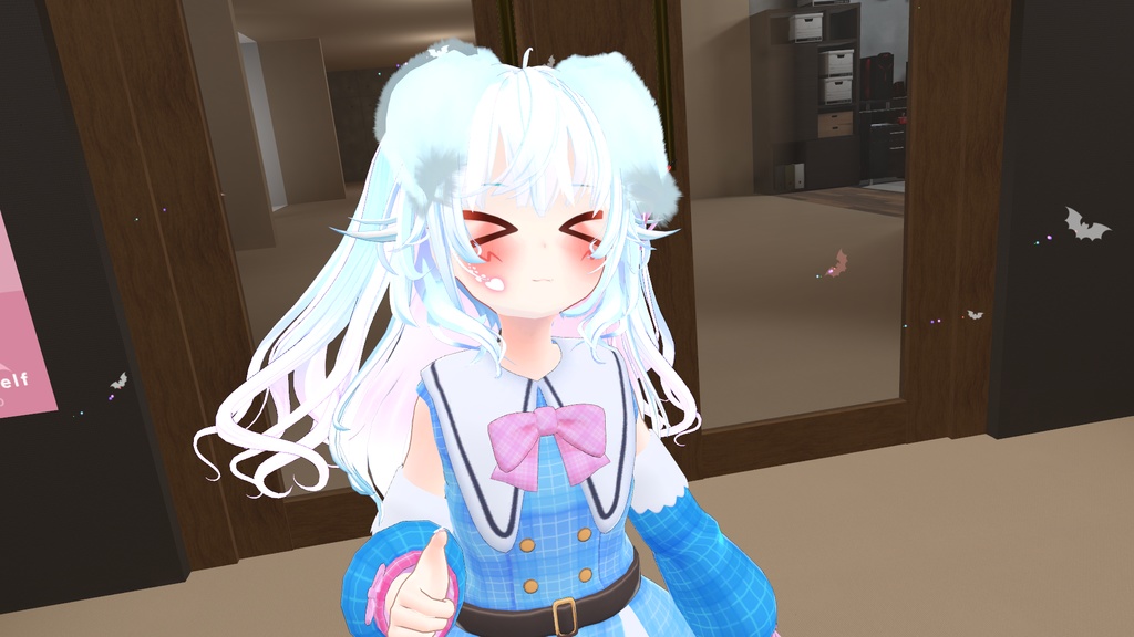 お忍びヴァンパイアドレス【20アバター対応】【パーティクル付き】