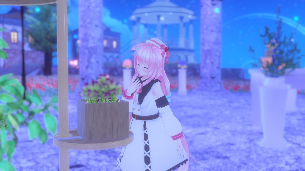 お忍びヴァンパイアドレス【20アバター対応】【パーティクル付き】