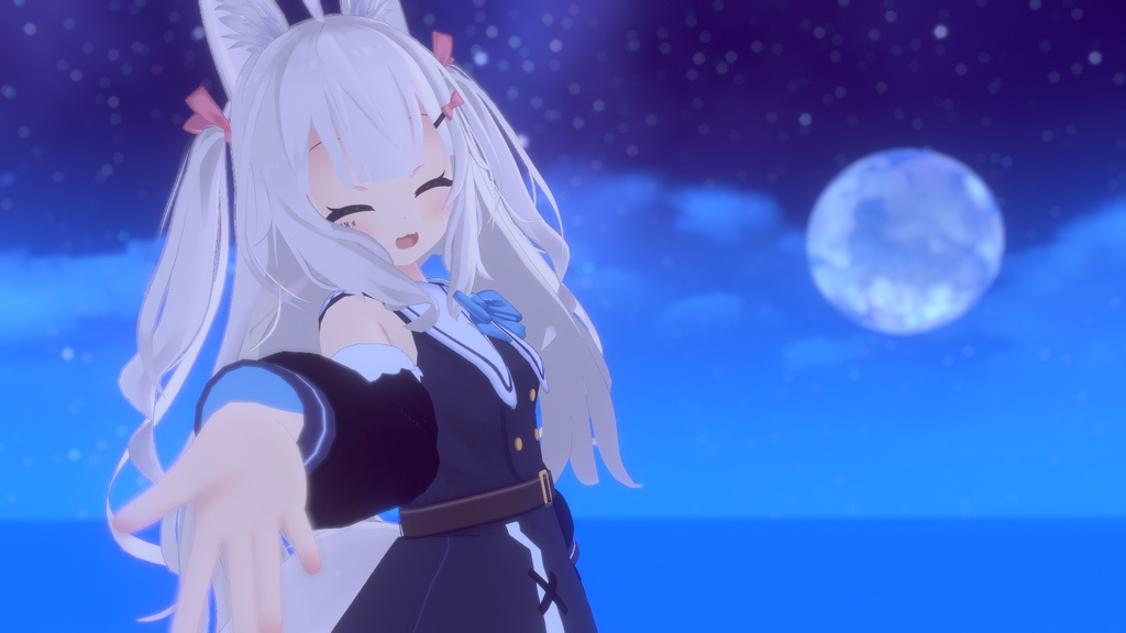 お忍びヴァンパイアドレス【20アバター対応】【パーティクル付き】