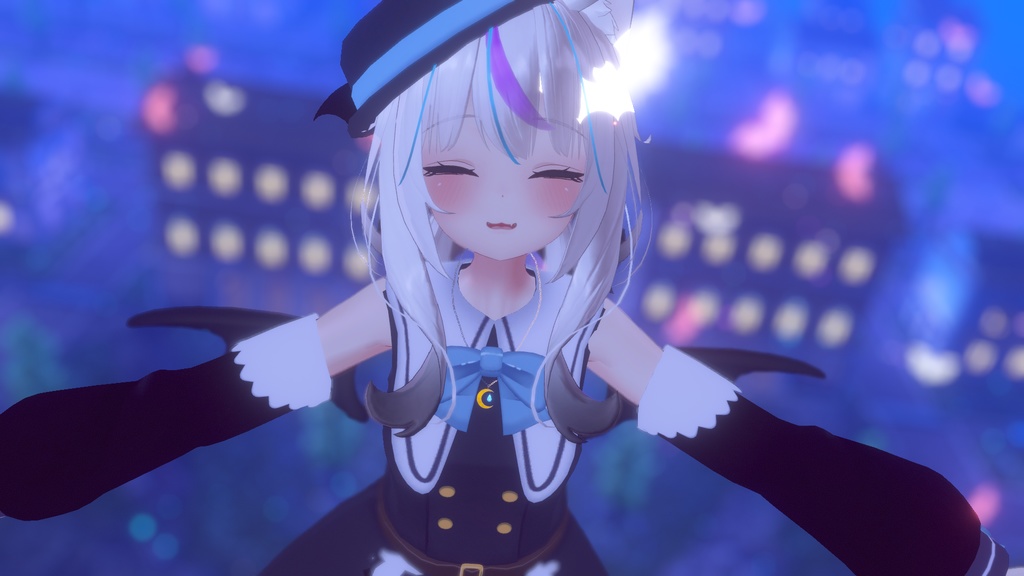 お忍びヴァンパイアドレス【20アバター対応】【パーティクル付き】