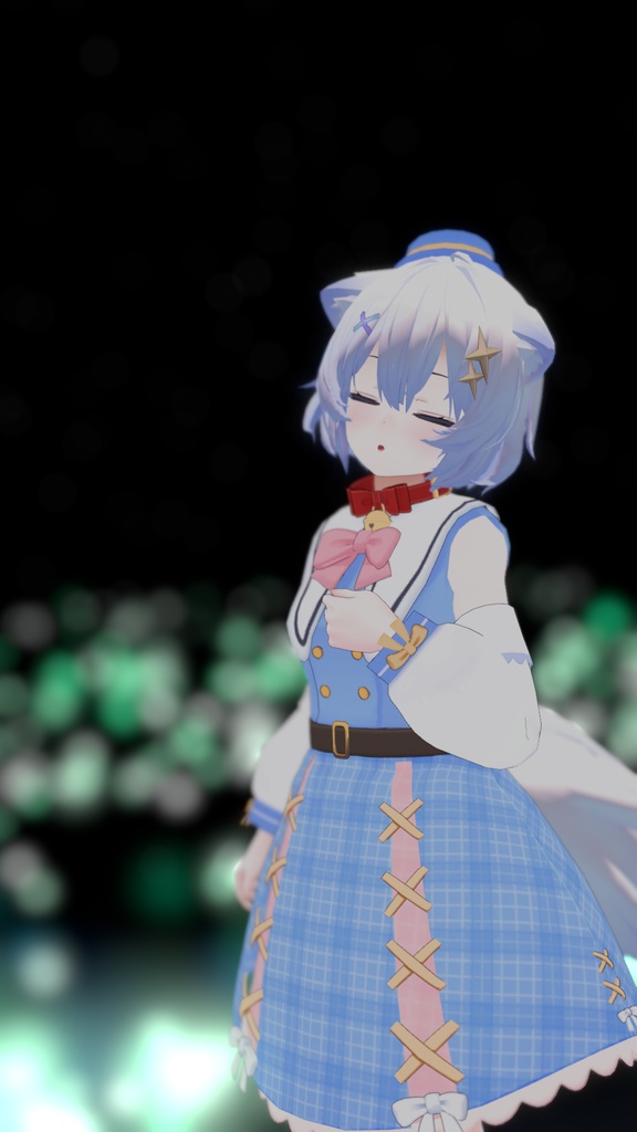 お忍びヴァンパイアドレス【20アバター対応】【パーティクル付き】