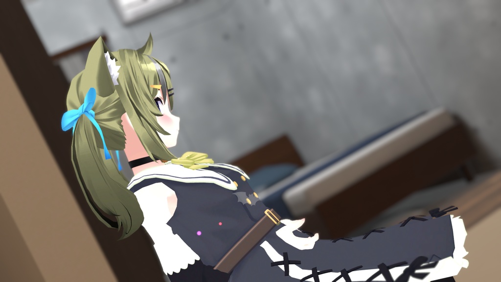 お忍びヴァンパイアドレス【20アバター対応】【パーティクル付き】