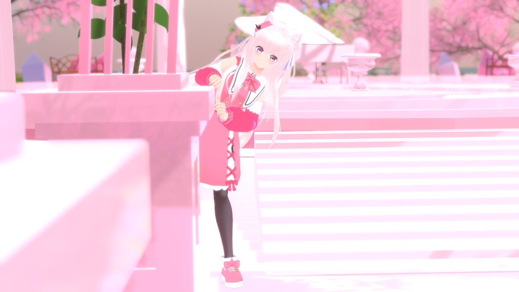 お忍びヴァンパイアドレス【20アバター対応】【パーティクル付き】