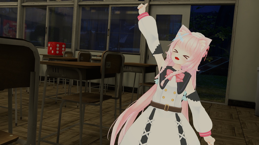 お忍びヴァンパイアドレス【20アバター対応】【パーティクル付き】