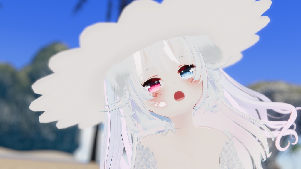 おでかけサマーコーデ【15アバター対応】【パーティクル付き】