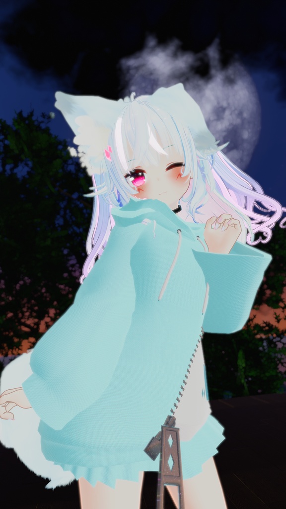 シリウスパーカー【17アバター対応】【パーティクル付き】