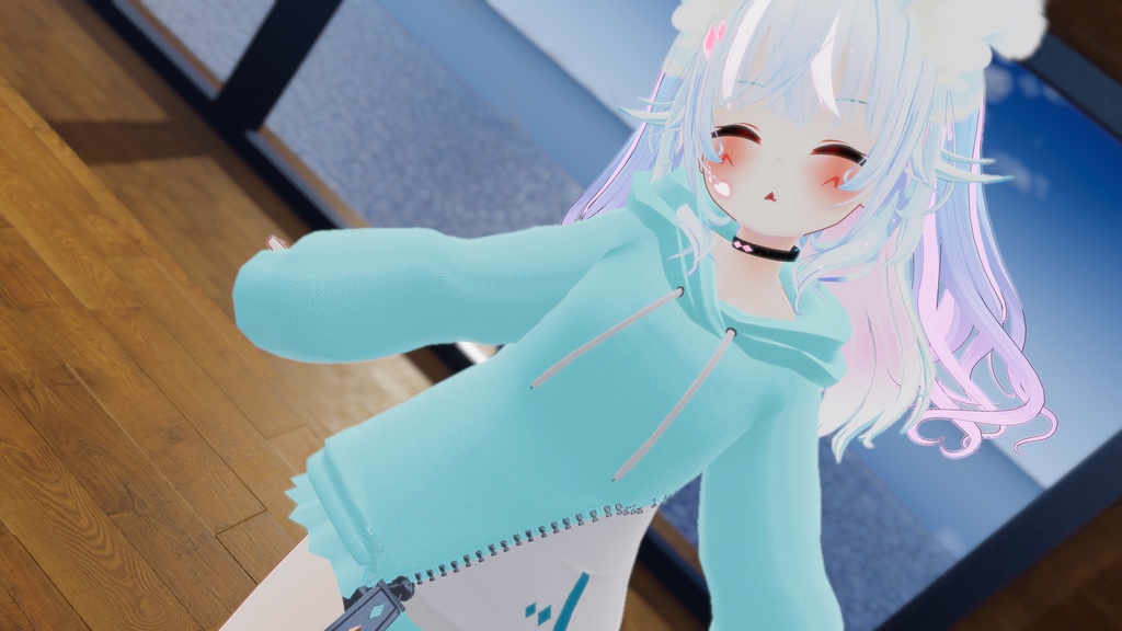 シリウスパーカー【17アバター対応】【パーティクル付き】