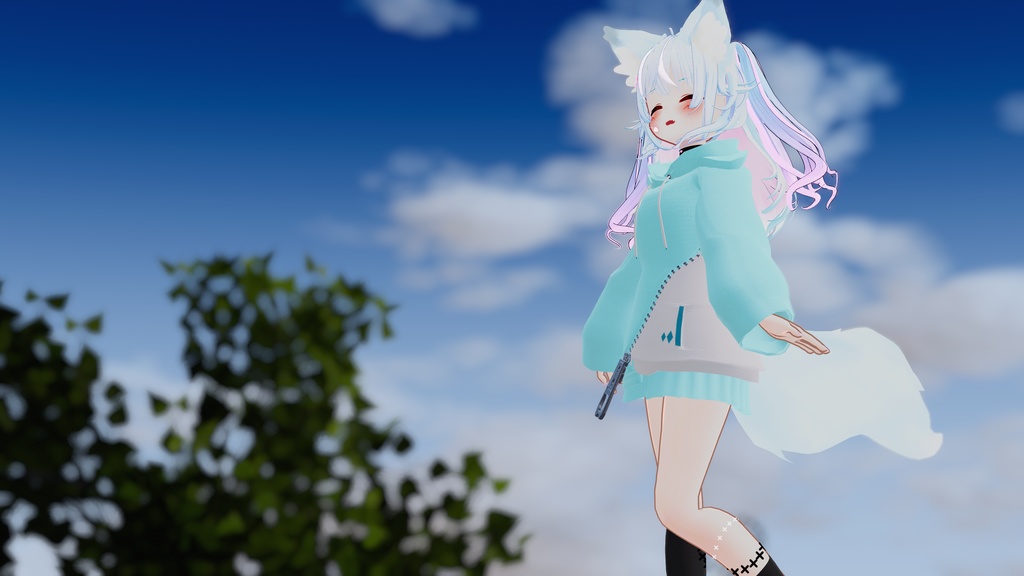 シリウスパーカー【17アバター対応】【パーティクル付き】