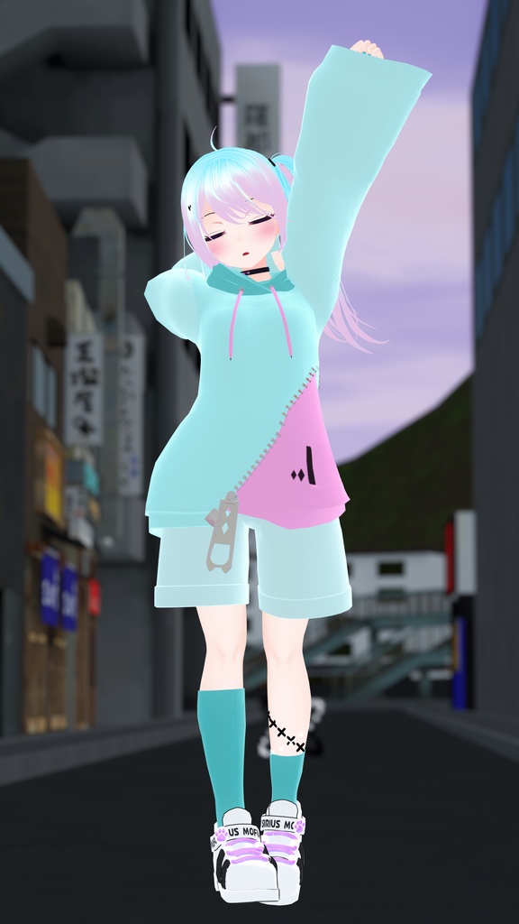 シリウスパーカー【17アバター対応】【パーティクル付き】