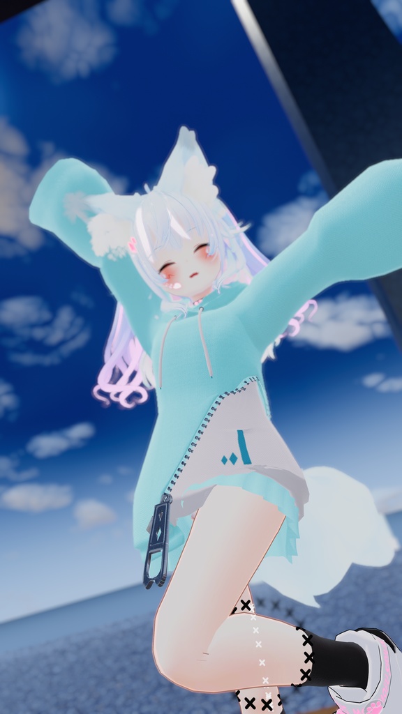 シリウスパーカー【17アバター対応】【パーティクル付き】