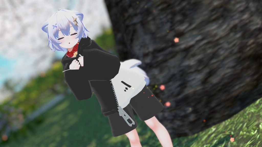 シリウスパーカー【17アバター対応】【パーティクル付き】