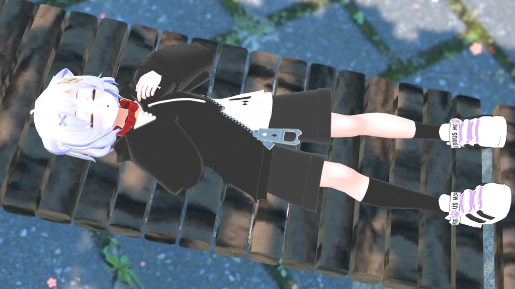 シリウスパーカー【17アバター対応】【パーティクル付き】