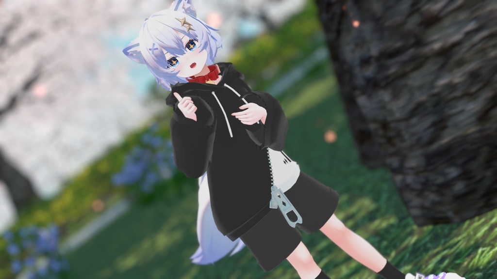 シリウスパーカー【17アバター対応】【パーティクル付き】