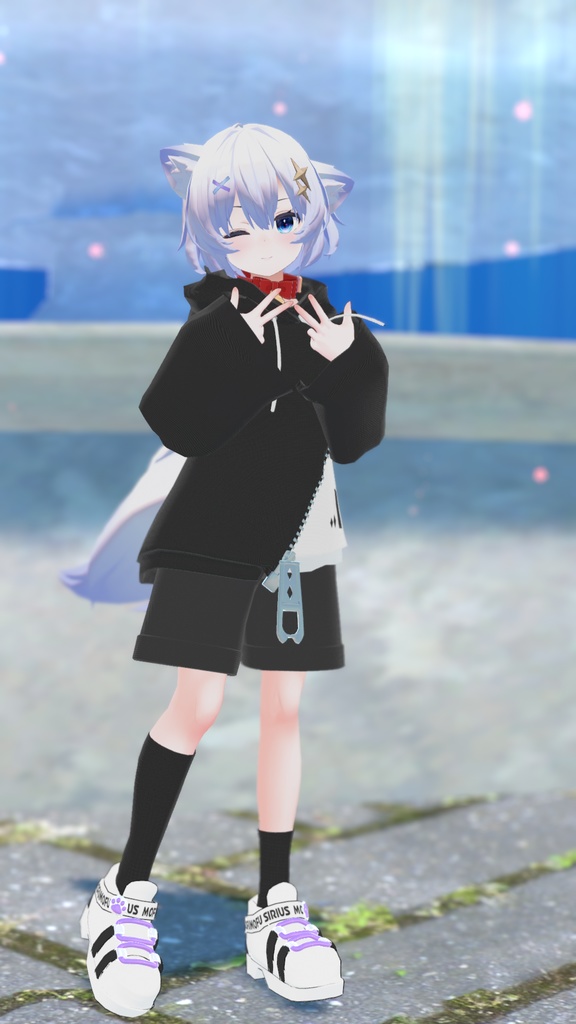 シリウスパーカー【17アバター対応】【パーティクル付き】