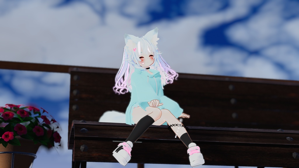 シリウスパーカー【17アバター対応】【パーティクル付き】