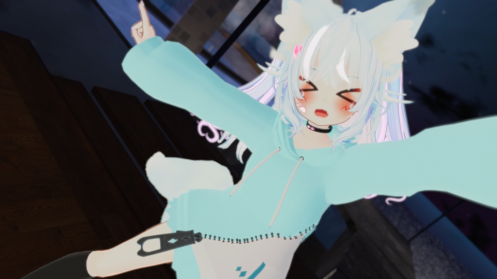 シリウスパーカー【17アバター対応】【パーティクル付き】