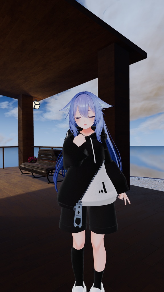 シリウスパーカー【17アバター対応】【パーティクル付き】