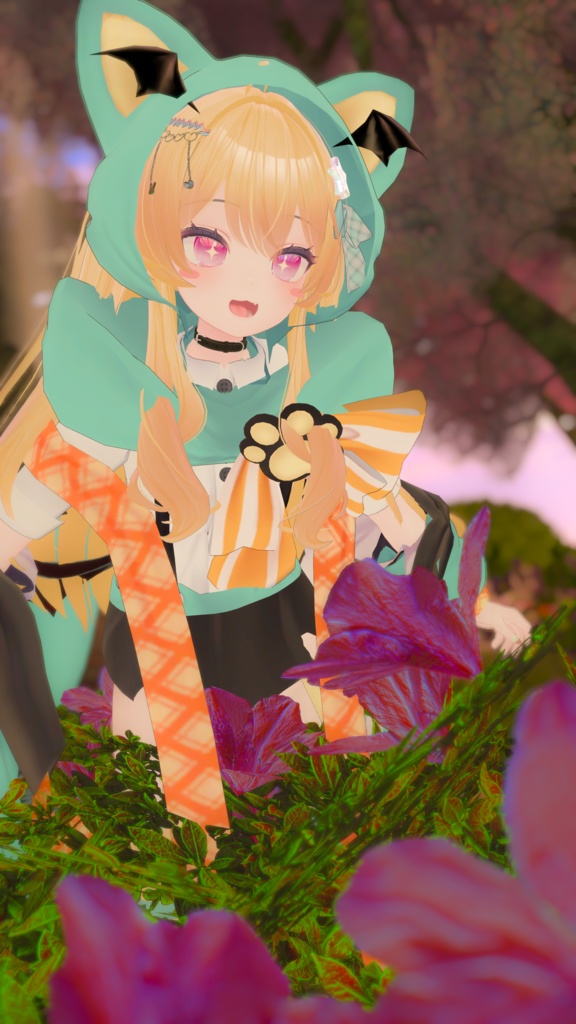 【13アバター対応】Chimerical Cheshire Cat Clothes【MA対応】