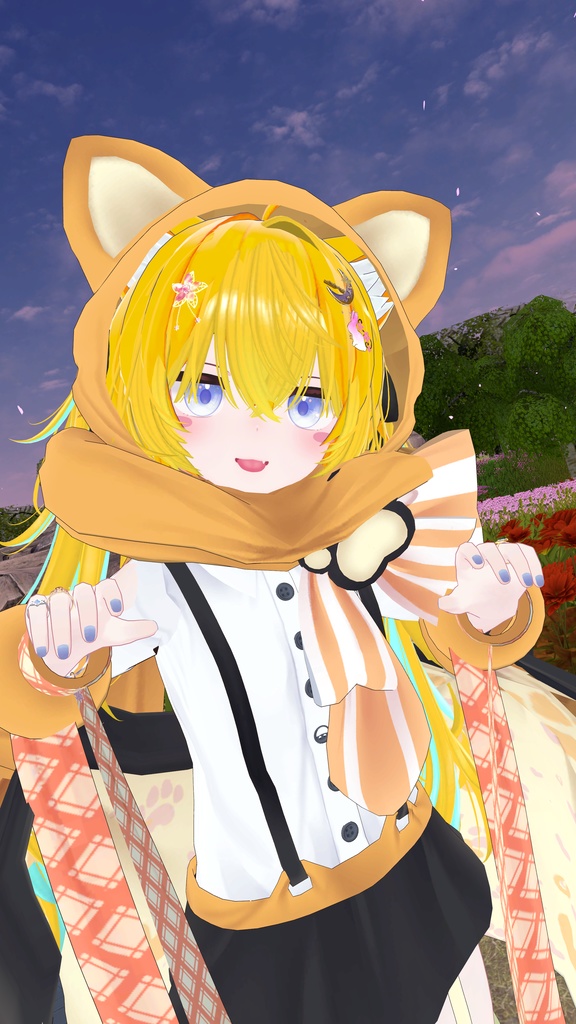 【13アバター対応】Chimerical Cheshire Cat Clothes【MA対応】