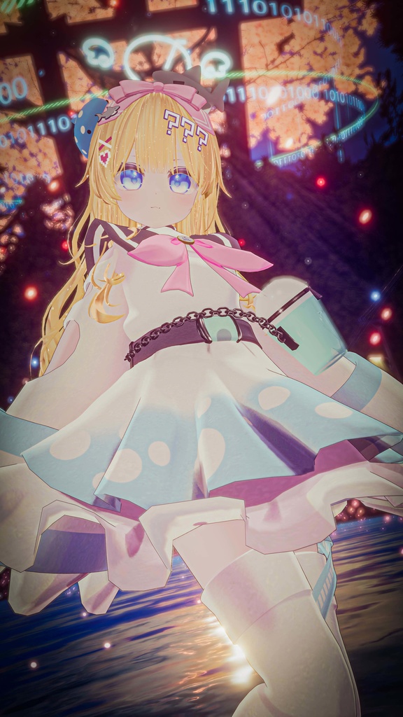 《複数アバター対応衣装》えんじぇる☆どりんく