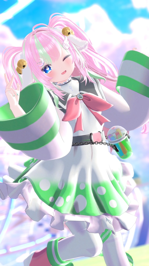 《複数アバター対応衣装》えんじぇる☆どりんく