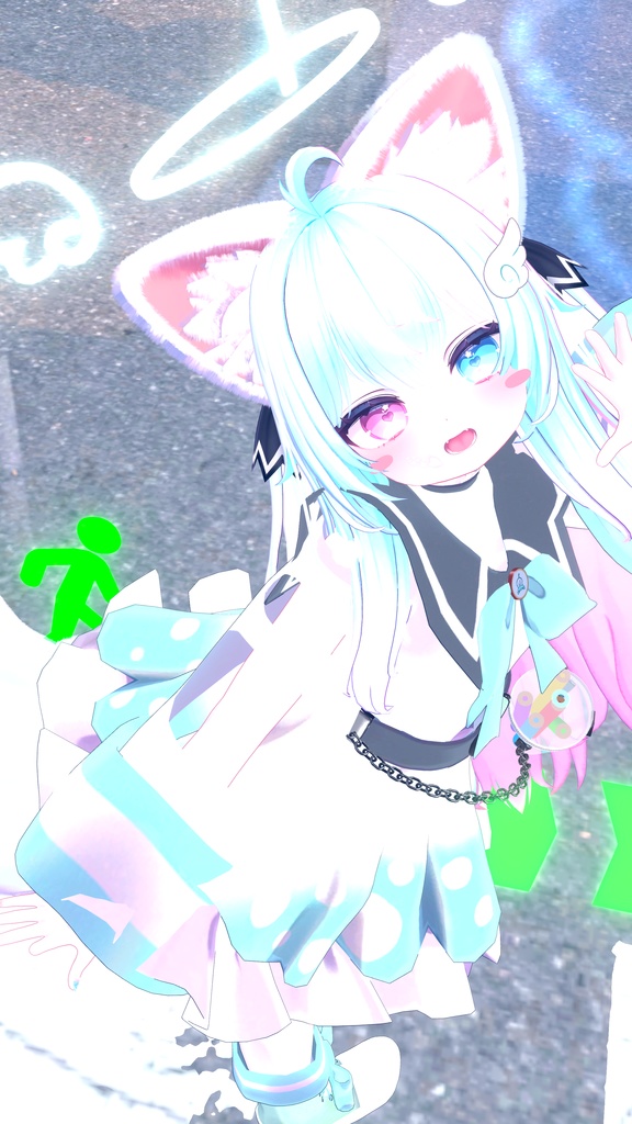 《複数アバター対応衣装》えんじぇる☆どりんく