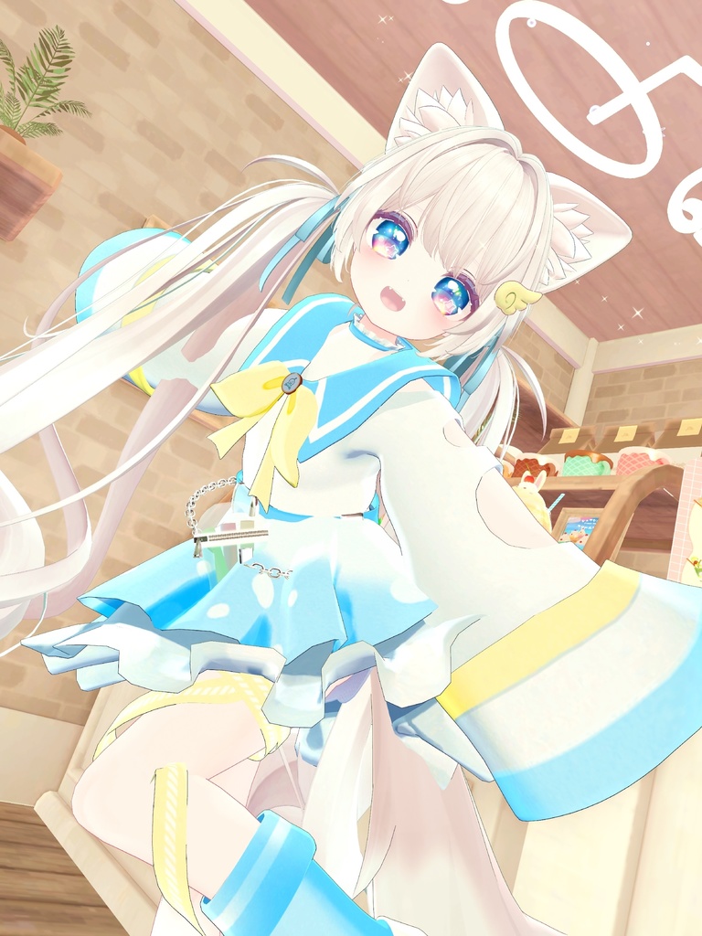 《複数アバター対応衣装》えんじぇる☆どりんく