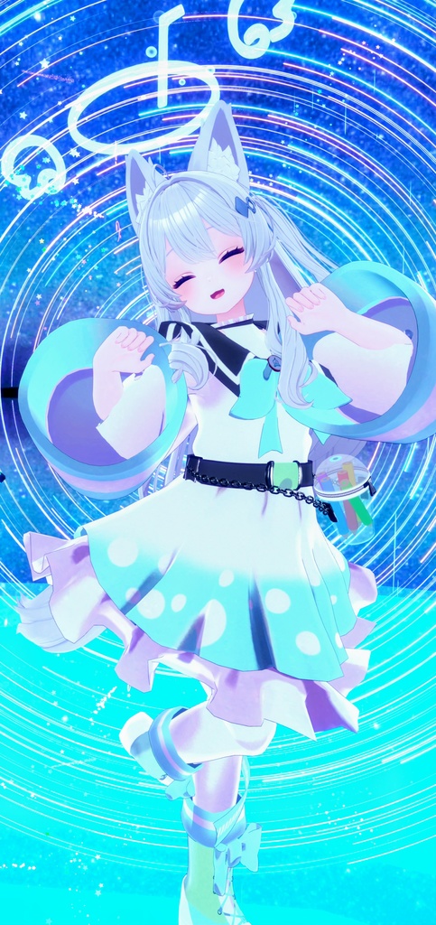 《複数アバター対応衣装》えんじぇる☆どりんく