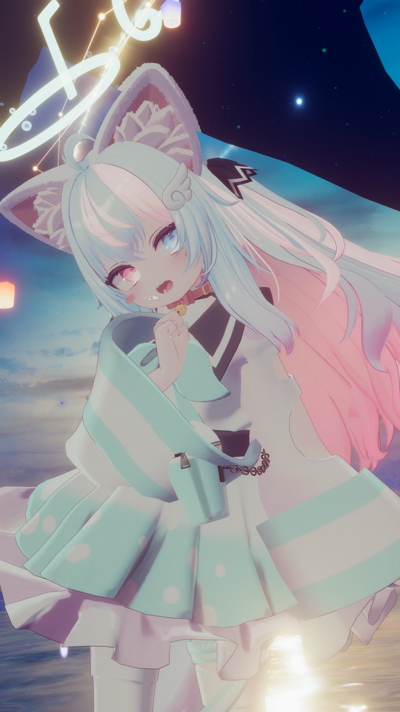 《複数アバター対応衣装》えんじぇる☆どりんく