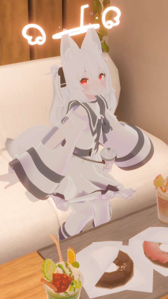 《複数アバター対応衣装》えんじぇる☆どりんく