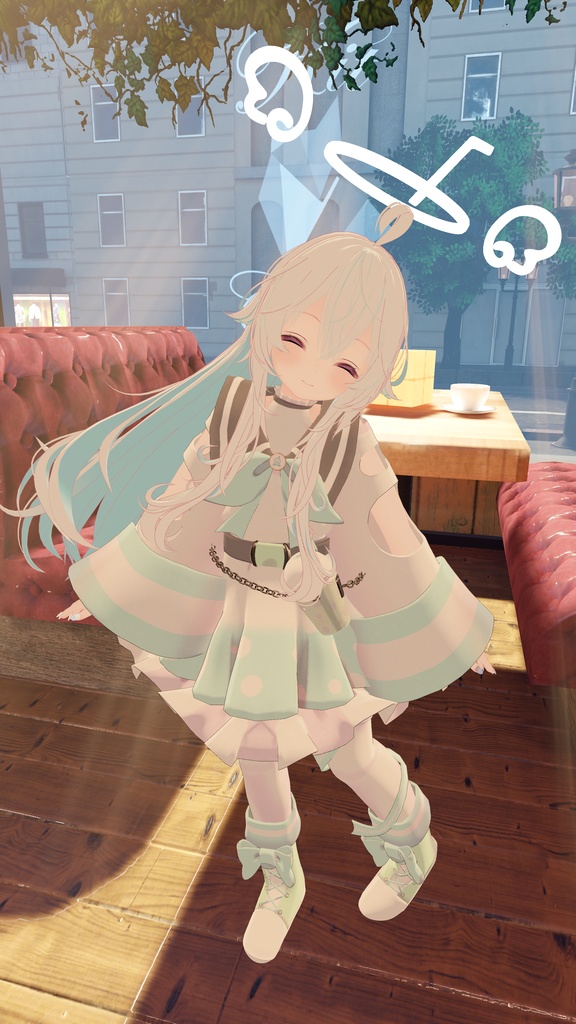 《複数アバター対応衣装》えんじぇる☆どりんく