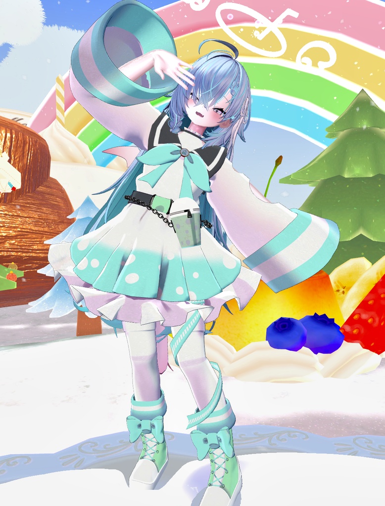 《複数アバター対応衣装》えんじぇる☆どりんく