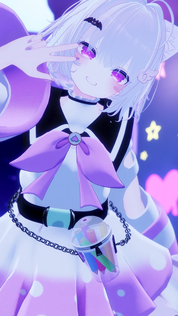 《複数アバター対応衣装》えんじぇる☆どりんく