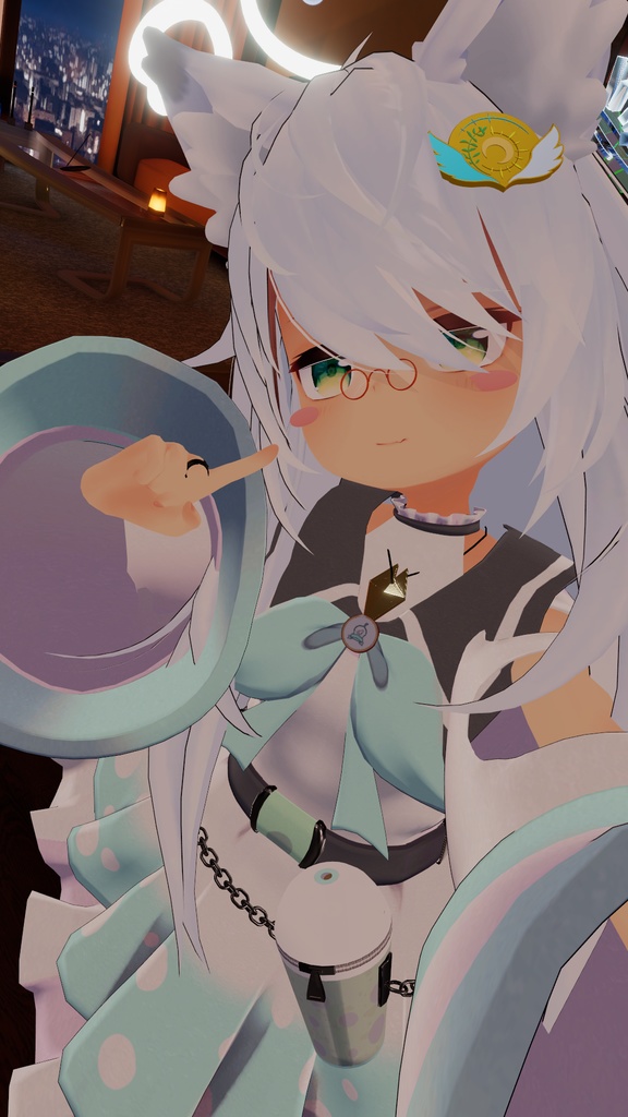 《複数アバター対応衣装》えんじぇる☆どりんく