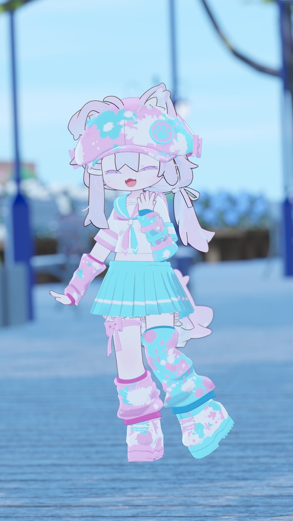 《複数アバター対応衣装》Re:セーラーアシンメトリー