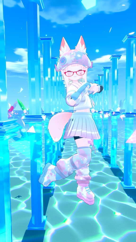 《複数アバター対応衣装》Re:セーラーアシンメトリー