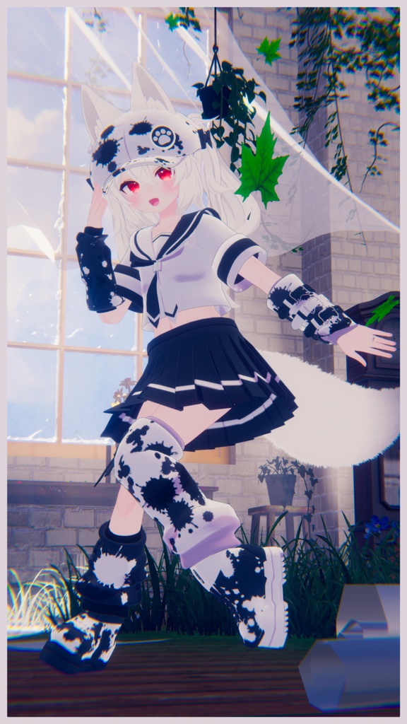 《複数アバター対応衣装》Re:セーラーアシンメトリー