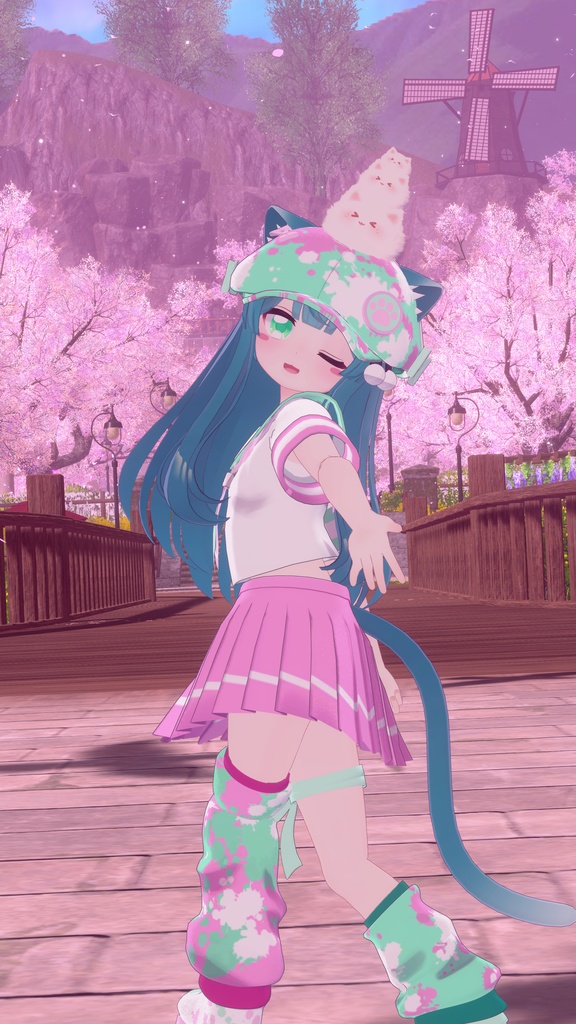 《複数アバター対応衣装》Re:セーラーアシンメトリー