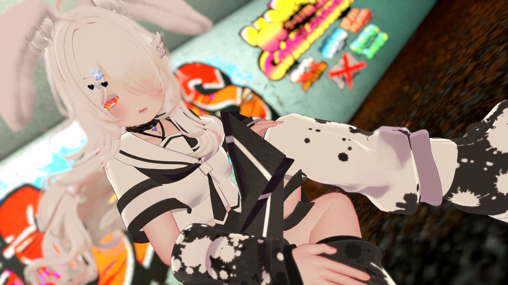 《複数アバター対応衣装》Re:セーラーアシンメトリー