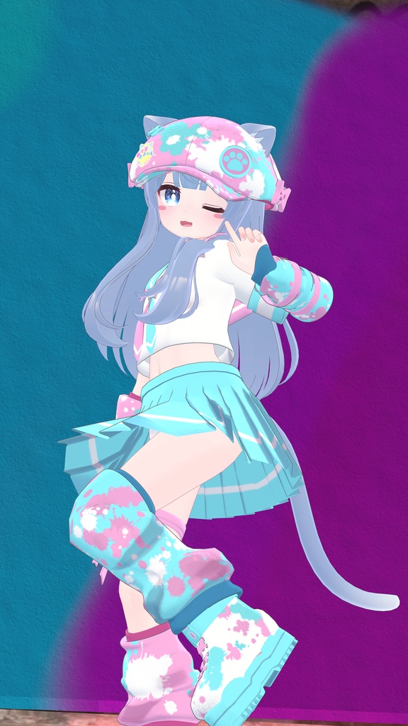 《複数アバター対応衣装》Re:セーラーアシンメトリー