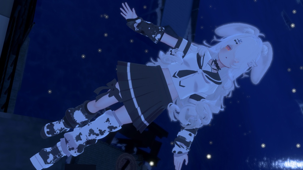 《複数アバター対応衣装》Re:セーラーアシンメトリー